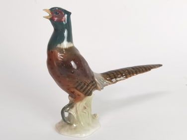 1965 Goebel Porcelain Pheasant Figurine