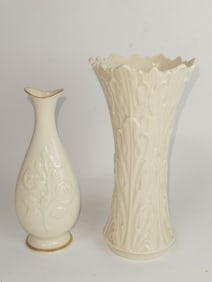 (2) Lenox Porcelain Vases