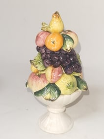 Vintage Ceramic Fruit Topiary