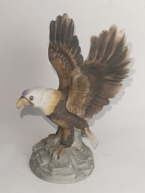 Royal Crown Porcelain Eagle Figurine