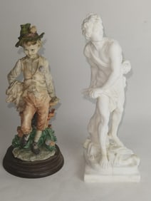 (2) Vintage Porcelain Figurines
