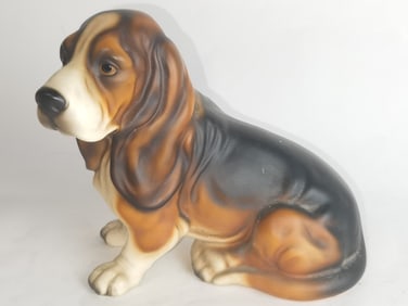 Vintage Porcelain Dog Figurine