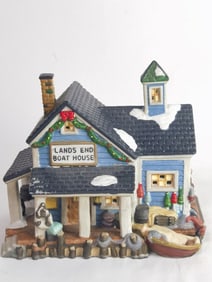 1997 Dickens Village Collectibles Lands and Boat H