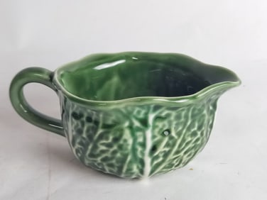 Portugese Porcelain Cabbage Creamer