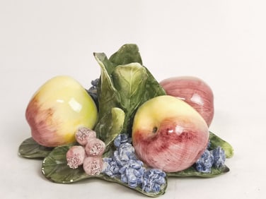 Vintage Porcelain Apple Decor