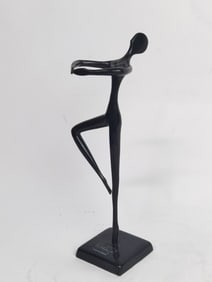 Bodrul Khalique Ballet Dancer Bronze Sculpture