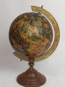 Vintage Italian Old World Globe