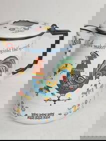 Vintage Berggren Rooster Coffee Pot