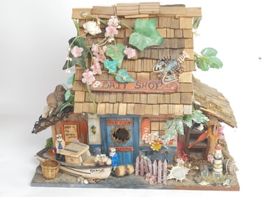 Vintage Wood Bait Shop