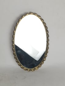 Vintage Bronze Frame Mirror