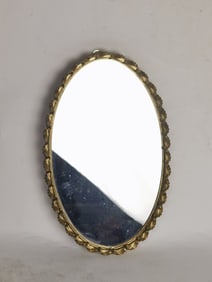 Vintage Bronze Frame Mirror