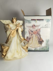 Fabric Mache Angel Centerpiece