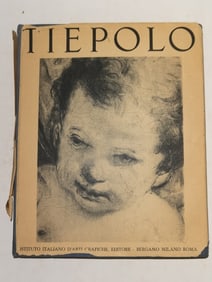 Vintage Book on Tiepolo
