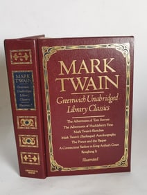 1982 Mark Twain Greenwich Unabridged Library