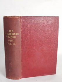 1845 The Marlborough Dispatches Vol. IV