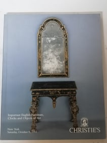 1993 Important English Furniture, Clocks, and Obje