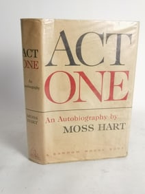 1959 Act One: An Autobiography by Moss Hart