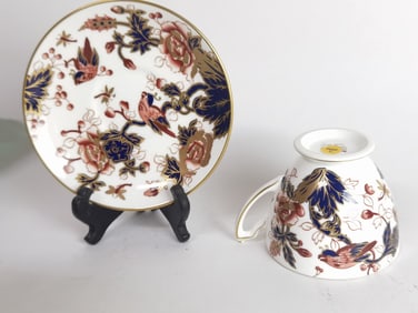 Vintage Coalport Hong Kong Porcelain Tea Cup Set