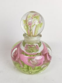 Vintage St. Clair Art Glass Perfume Bottle