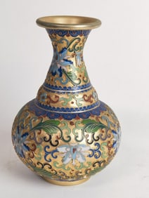 Vintage Chinese Cloisonne Vase