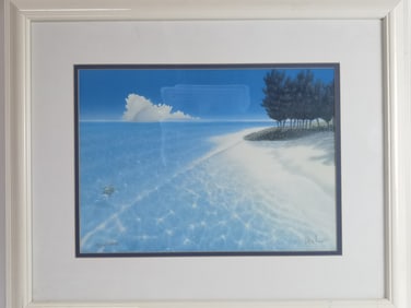 Limited Ed. Dan Mackin "Afternoon Swim" Lithograph