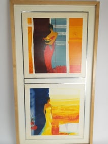 (2) Limited Ed. Emile Bellet Lithographs