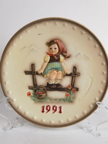 1991 Goebel Hummel Porcelain Collectible Plate