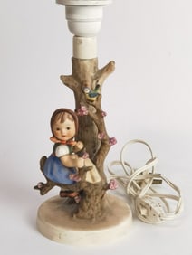 Goebel Hummel Porcelain Figurine Lamp