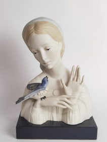 Vintage Cybis Porcelain Madonna Bust
