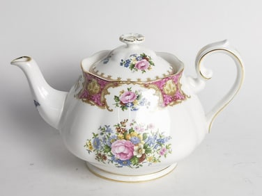 Royal Albert Lady Carlyle Porcelain Teapot
