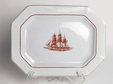 Large Wedgwood Porcelain Flying Cloud Tray