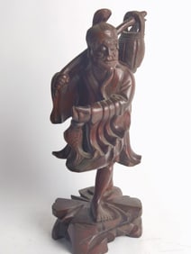 Chinese Wood Carved Figurine