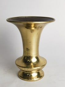 Japanese Brass Gu Vase