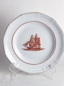 Vintage Wedgwood Porcelain Flying Cloud Plate