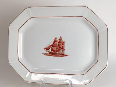 Vintage Wedgwood Porcelain Flying Cloud Tray