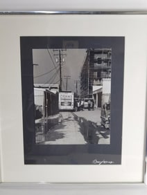 Vintage Black & White Photograph, Signed