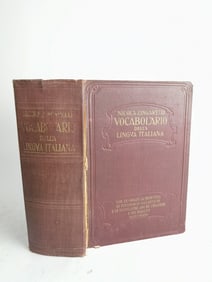 1922 Vocabolario Della Lingva Italiana
