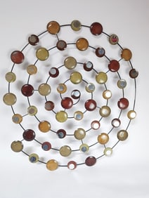 Art Glass Swirl Wall Art