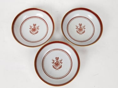 (3) Spode Copeland Porcelain Newburyport Plates