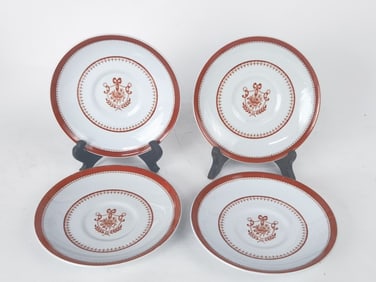 (4) Vintage Spode Copeland Newburyport Plates
