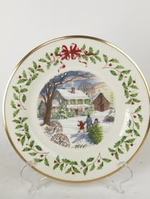 Vintage 2000 Lenox Annual Holiday Collector's Plat