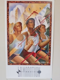 La Marathon Poster