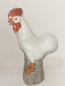 Chinese Porcelain Famille Rose Roosteer