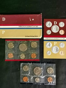 1984 US Mint Uncirculated Coin Set