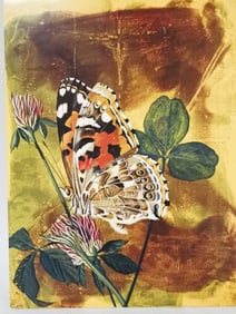 Print of Butterfly Painting