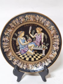 Greek Ceramic Decorative Art Plate