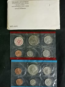 1971 US Mint Uncirculated Coin Set