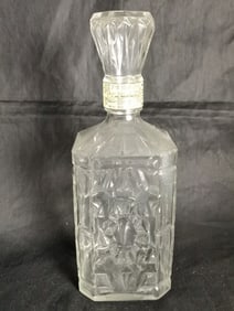Vintage Monarch Wine Co. Glass Decanter