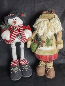(2) Christmas Dolls