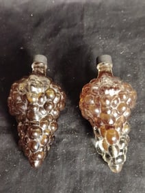 (2) Vintage USSR Bottle Grapes Dzintars Perfume